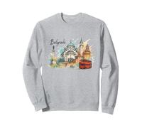 Belgrado Beograd Serbia Classic Viajes Diarios Sudadera