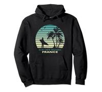 Belharra Surfer I Francia I Retro Surf Crew I Belharra Surf Sudadera con Capucha