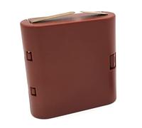 BELI-BECO 5430 & 63Sch - Caja de pilas para 3 pilas AA con tapa de batería, 4,5 V con 3 posibilidades de inserción para iluminación de belén o casas de muñecas, distancia de 8 mm (marrón) (5430)