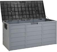 Beliani Arcón 112 cm 50 cm negro