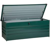 Beliani Arcón metal 165 cm 70 cm verde oscuro