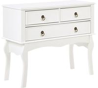 Beliani Consola blanco