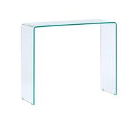 Consola Transparente 90 x 30 cm Rectangular Minimalista Kendall