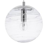 Beliani Lámpara colgante Vidrio Transparente
