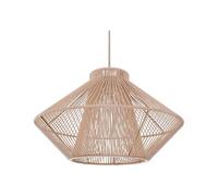 Beliani Lámpara de techo natural estilo boho en yute color beige Palmetto