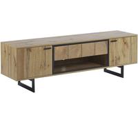 Beliani Mueble tv marrón