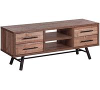 Beliani Mueble tv marrón