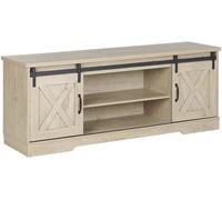 Beliani Mueble tv marrón claro