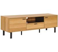 Beliani Mueble tv marrón claro