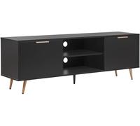Beliani Mueble tv negro