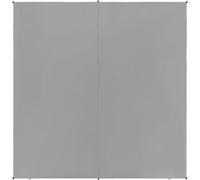 Beliani Toldo vela 300 cm 300 cm Gris