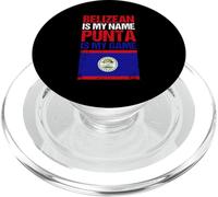 Beliceño es mi Nombre Punta es mi Juego PopSockets PopGrip para MagSafe