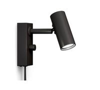 Belid - Cato Aplique de Pared Mate Negro/Mate Negro