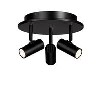 Belid - Cato Triospot Lámpara de Techo Mat Negro/Mate Negro