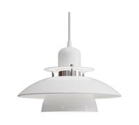 Belid Lámpara colgante Primus IV Ø28 cm Blanco cromo