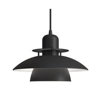 Belid Lámpara colgante Primus IV Ø28 cm Negro mate