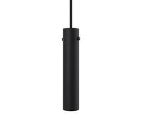 Belid Lámpara colgante Tyson Ø6 cm negro con estructura