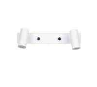 Belid Lámpara de pared Cato doble blanco mate