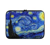 Belidome Van Gogh's Starry Night - Funda universal para portátil de 10 a 17 pulgadas