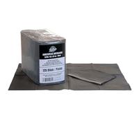 believa Tattoo Bases para el lugar de trabajo, color negro, 500 unidades (4 x 125 unidades), 45 x 32 cm, desechables, impermeables, 2 capas, perfectas para tatuajes y estudios de belleza