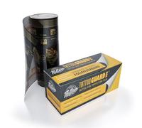 Believa Tattoo Sun Protection Film - Protector para la piel, transpirable, impermeable y flexible, 10 m x 15 cm, color negro