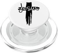Believe Christian Cross Jesus Christ Cross Faith Bible Verse PopSockets PopGrip para MagSafe