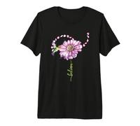 Believe Hummingbirds and Flowers Bird Lovers Gift Camiseta Premium