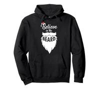 Believe in The Beard Christmas Santa Claus For Men Sudadera con Capucha
