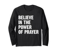 Believe In The Power of Prayer Manga Larga