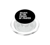 Believe In The Power of Prayer PopSockets PopGrip para MagSafe