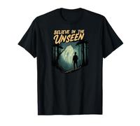 Believe In The Unseen Paranormal Forest Creature Camiseta