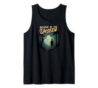 Believe In The Unseen Paranormal Forest Creature Camiseta sin Mangas