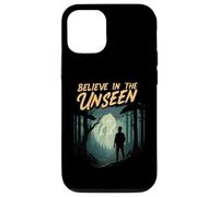 Believe In The Unseen Paranormal Forest Creature Carcasa para iPhone 12/12 Pro