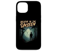 Believe In The Unseen Paranormal Forest Creature Carcasa para iPhone 13