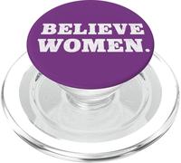Believe Women. Simple Feminist Support PopSockets PopGrip para MagSafe