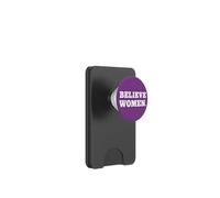 Believe Women. Simple Feminist Support PopSockets PopWallet para MagSafe