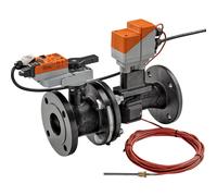 Belimo Sensor Controlado PI-CCV DN125 Brida Kvs111.6 24VAC/DC BACnet/Modbus/MP-Bus Dos Sensores EV125F+BAC