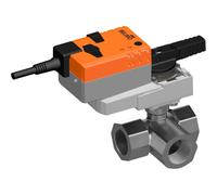 Belimo Válvula De Bola De 3 Vías Rp1-1/4 Kvs9 24VAC/DC 9s 2-Punto 4Nm IP54 R3032-BL2/LRQ24A