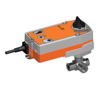 Belimo Válvula De Bola De 3 Vías Rp1 Kvs10 24VAC/DC Prueba De Fallos 75s 2 Puntos 20Nm IP54 R3025-BL2/SRF24A