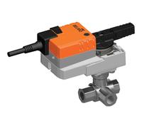 Belimo Válvula De Bola De 3 Vías Rp3/4 Kvs11 24VAC/DC 90s BACnet/Modbus 10Nm IP40 R3020-BL2/VNR24A-LP1