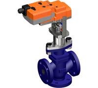 Belimo Válvula de Globo de 3 Vías DN20 Brida 20mm Carrera Kvs6.3 24VAC/DC a Prueba de Fallos 150s 0-10V 1000N IP54 H7020X6P3-S2/NVK24A-SZ-TPC