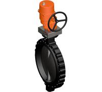 Belimo Válvula Mariposa DN700/PN16 Lug 120-240VAC/DC 2&3-Punto GGG40 EPDM IP67 ISO 5211 Terminal 74s 3500Nm D6700NL/SY12-230A-3-T