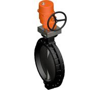 Belimo Válvula Mariposa DN700/PN16 Wafer 120-240VAC/DC 2&3-Punto GGG40 EPDM IP67 ISO 5211 Terminal 74s 3500Nm D6700N/SY12-230A-3-T