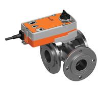 Belimo Válvula Modulante De 3 Vías DN50 Brida Kvs25 24VAC/DC Prueba De Fallos 90s MP-Bus 0-10/2-10V 10Nm IP54 R7050R25-B3/NRF24A-MP