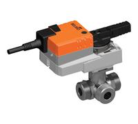 Belimo Válvula Modulante De 3 Vías G1 Kvs2.5 24VAC/DC 90s BACnet/Modbus 10Nm IP40 RJ12 R512/NR24A-MOD-J6