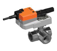Belimo Válvula Modulante De 3 Vías Rp1-1/4 Kvs16 24VAC/DC 90s 2-10V 20Nm IP54 R3032-16-S3/SR24A-SR