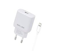 BELINE Ładowarka sieciowa 30w GAN USB-c + Kabel Lightning, biała Marca