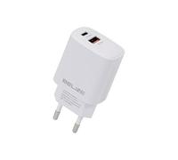 BELINE Ładowarka sieciowa 30w GAN USB-c + USB-a, biała Marca