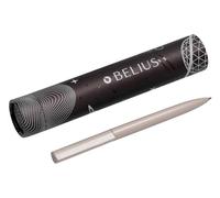 Boligrafo belius rocket b aluminio color minimalista gris tinta azul caja cilindrica - BB291