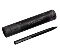 Boligrafo belius rocket b aluminio color minimalista negro tinta azul caja cilindrica - BB290